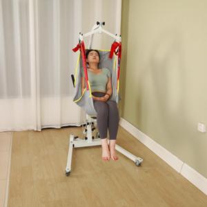 Lève-personne manuel et électrique pliable, équipé d'une écharpe de levage, pour les <span class=keywords><strong>personnes</strong></span> à mobilité réduite, à usage médical. - Product Image 5