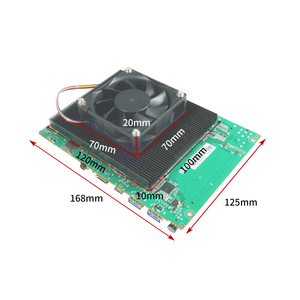 <span class=keywords><strong>Placa</strong></span> <span class=keywords><strong>base</strong></span> BKHD OEM AI NAS tipo C DDR5 con procesador <span class=keywords><strong>AMD</strong></span> Hawk Point Zen <span class=keywords><strong>4</strong></span> R7 8845HS R5 7640HS, computadora industrial integrada. - Product Image 3