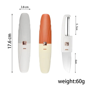 Hai mặt hướng dẫn sử dụng Rau Trái Cây Peeler dao đa chức năng nhà bếp phụ kiện bảo vệ Bìa Hai mặt tiện ích nhà bếp - Product Image 6