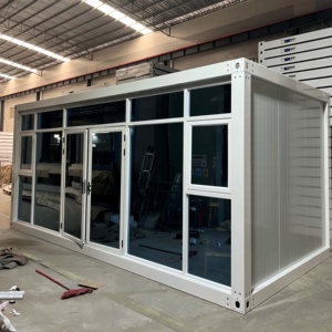 Sang trọng hiện đại Tiny nhà tiền chế container văn phòng hoặc khách sạn căn hộ thoải mái cabin các tòa nhà - Product Image 1