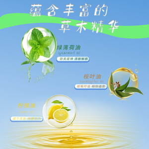 ยาหม่องสูดดมสมุนไพรเลมอนมิ้นท์ ช่วยให้ลมหายใจสดชื่น บรรจุ 2 แท่ง - Product Image 2