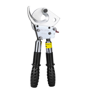 Cisaille à câbles Pinson Tools XD-520A, lame dentelée en acier au carbone, qualité industrielle, ciseaux multi-usages - Product Image 1