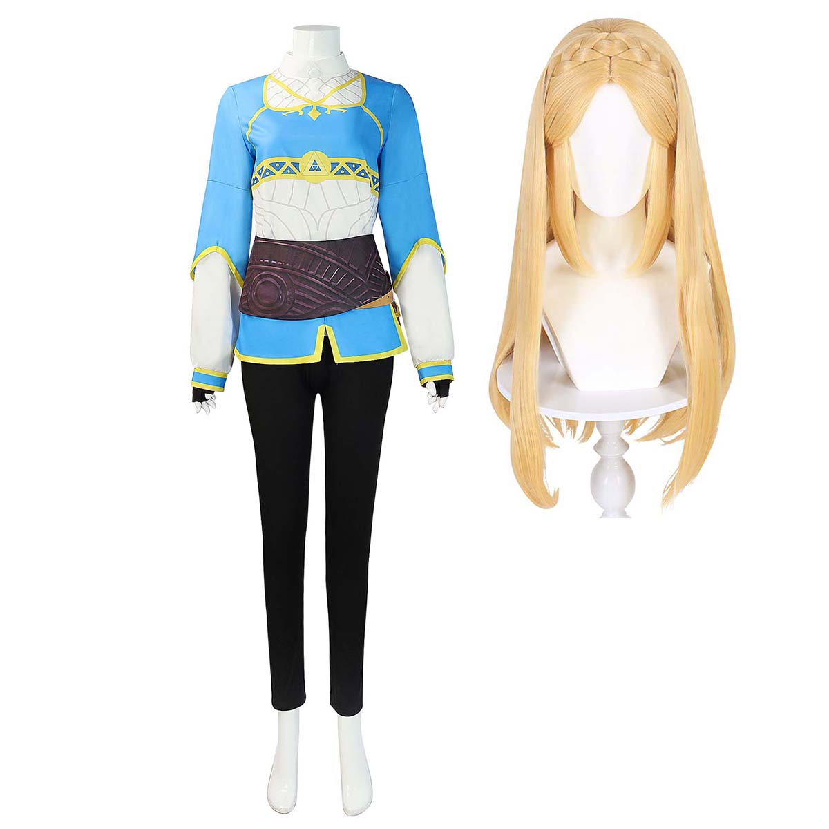 strapless open back dress The Legend of Zelda Echoes of Wisdom Princess Zelda Cosplay Costume Female / M main image 0