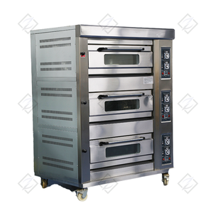 Horno comercial para hornear Pastel casero Pan <span class=keywords><strong>Pizza</strong></span> Horno de cubierta - Product Image 3