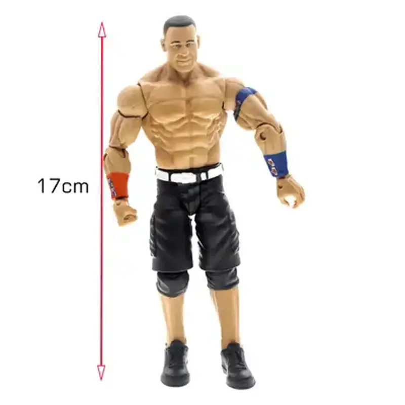 Figurines d'action en plastique d'anime personnalisées jouets, lutteur à corps articulé figurine en plastique lutte Macho man