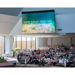 HD Nhà thờ LED hiển thị p2.6 p2.9 p3.9 p4.81 trong nhà sân khấu nền LED Video tường p3.91 sự kiện Màn hình LED Bảng điều chỉnh - Product Image 1