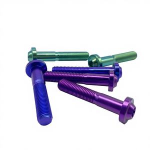 NICE T-101 <span class=keywords><strong>Titanium</strong></span> Legering Schroeven Moeren voor AUTO ATV UTV Motorfietsen Grote Kop Schijfkop Binnen Torx M4-M10 Op Maat - Product Image 6