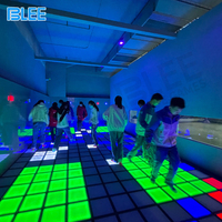 Equipo de Juego Popular 'El Piso es Lava', Juego Interactivo con Luces LED, Juego de Rayuela Interactivo, Piso de Baile Interactivo