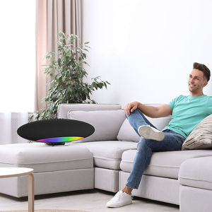 <span class=keywords><strong>Haut</strong></span>-parleur Hi-Fi <span class=keywords><strong>haut</strong></span> <span class=keywords><strong>de</strong></span> <span class=keywords><strong>gamme</strong></span> pour les fêtes à domicile avec un design en tissu coloré et des fonctionnalités multifonctions - Product Image 2