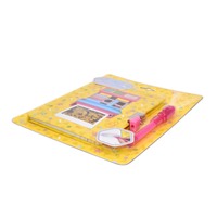 Journal intime secret avec serrure et clé Cahier d'écriture et de dessin à couverture rigide pour enfants Ensemble de papeterie avec stylo