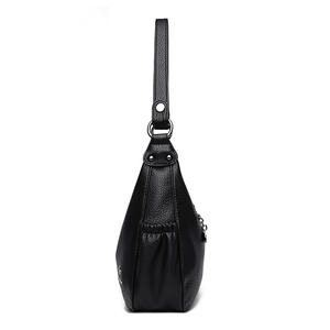 Bolsos cruzados de diseño de moda, bolsos de hombro de cuero PU de alta calidad, bolsos de mano casuales de lujo para mujer - Product Image 3