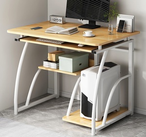 مكتب منزلي للألعاب مكتب كمبيوتر صغير ، مكتب مكتب صغير لموظفي المكاتب الإدارية - Product Image 2