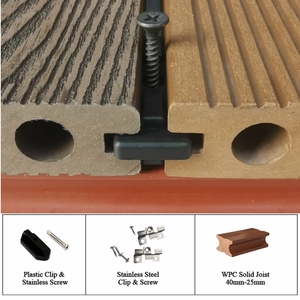 Rắn hoặc rỗng ngoài trời 3D dập nổi không trượt <span class=keywords><strong>WPC</strong></span> decking sàn <span class=keywords><strong>CE</strong></span>/<span class=keywords><strong>ISO</strong></span> Composite decking ngoài trời - Product Image 4