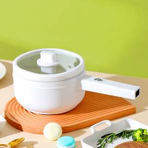 Mini ollas eléctricas de 2L para el hogar, <span class=keywords><strong>olla</strong></span> múltiple con revestimiento de cerámica, pequeños electrodomésticos de cocina, <span class=keywords><strong>vaporera</strong></span> eléctrica - Product Image 4