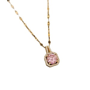 Colar com Pingente de Borboleta para Mulheres, Colar de Aço Inoxidável, Luxuoso, Banho de Ouro, Vintage, com Ágata Verde e Jade Chinês - Product Image 5
