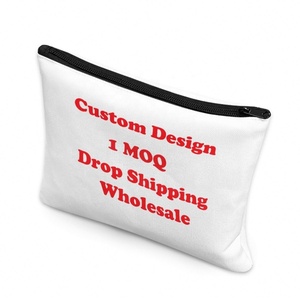Portafoglio personalizzato da donna borsa a gettone vendita calda con cerniera stampa di moda su richiesta borsa a mano all'ingrosso di grande capacità Drop Shipping - Product Image 3