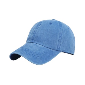 Gorra de Béisbol Informal de Mezclilla Lavada, Gorra Deportiva para Actividades al Aire Libre para Adultos, Gorras de Béisbol con Logotipo Personalizado y Combinación de Colores - Product Image 1
