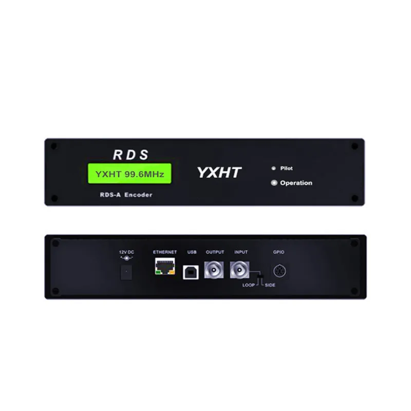 Yxht FM вещания RDS-A кодировщик Радио система данных кодер для ЧМ-передатчик радиостанции