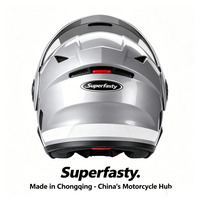 Casques de moto certifiés DOT, directement de l'usine, pour les trajets quotidiens en ville, équipement de conduite personnalisé, casque de moto unisexe