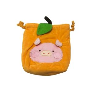 Nouveau mini porte-monnaie de dessin animé mignon pour enfants sac <span class=keywords><strong>en</strong></span> peluche doux conçu par un cochon <span class=keywords><strong>en</strong></span> peluche polyvalent féminin rempli de coton PP - Product Image 1