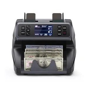 Bank Note Counter Currency Cash Money Mix Currency Detector Machine