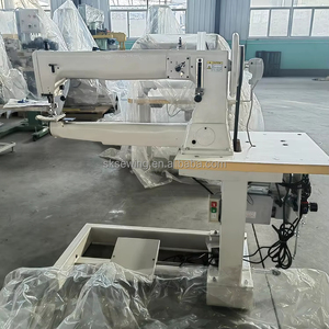 <span class=keywords><strong>Extra</strong></span> Zware 441-635 Lange Arm Cilinder Drievoudige Lederen Zadelvoeder Naaimachine Voor Canvas Golftas - Product Image 2