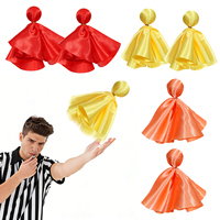Drapeau de rugby à lancer, drapeau de football bleu, drapeau national, accessoire d'arbitre, drapeau de pénalité, accessoire de lancer, punition de football