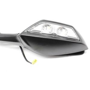 Espejo Retrovisor Universal para Motocicleta <span class=keywords><strong>Kawasaki</strong></span> <span class=keywords><strong>Ninja</strong></span> <span class=keywords><strong>400</strong></span>/650 con Luz de Señal de Giro y Función de Reversa, Material ABS - Product Image 6