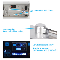 Machine à eau alcaline Kangen, ioniseur, système de filtration d'eau électrique domestique en plastique