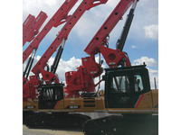 Foreuse rotative hydraulique 220 kNm de couple, machine de forage profond SR220C pour la construction de ponts et de bâtiments