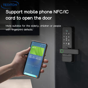 Cerradura Inteligente Universal Tediton para Puerta, con Contraseña, Sin Llave, Huella Digital, Cerradura Digital Inteligente para el Hogar, Cerradura Inteligente - Product Image 4