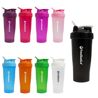 Botella Deportiva Ecológica de Plástico con Logotipo Personalizado para Adultos, 600 ml, a Prueba de Fugas, para Beber Directamente, Regalos Promocionales