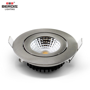 DC24V Dimmable Cutout 68mm 5W 7W gradation <span class=keywords><strong>Spot</strong></span> lentille aluminium moulé sous pression <span class=keywords><strong>plafond</strong></span> encastré rond <span class=keywords><strong>IP65</strong></span> <span class=keywords><strong>Led</strong></span> Downlight - Product Image 3