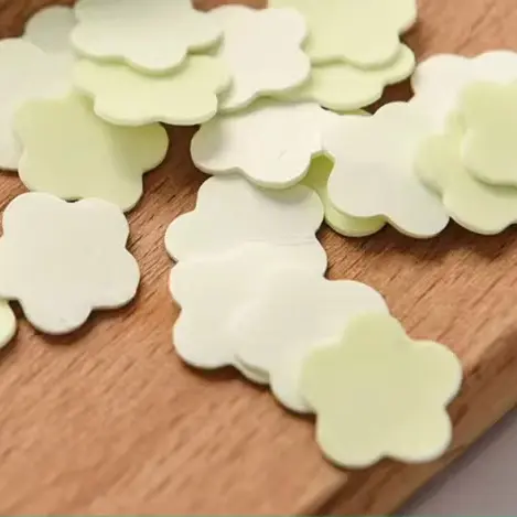 Hojas de papel de jabón disoluble Mini hojas de jabón de pétalos portátiles desechables para lavado y limpieza de manos