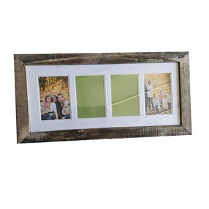 Meravigliosa Cornice Portafoto Classica 4x6 5x7 in Legno, Leggera ed Ecologica, <span class=keywords><strong>da</strong></span> <span class=keywords><strong>Parete</strong></span>, per Collage Multipli - Product Image 5