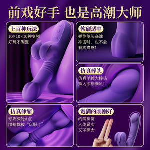 Juguete de Autoestimulación para Mujeres, Masajeador Fisiológico Premium: Vibrador Telescópico Totalmente Automático Exclusivo para Damas - Product Image 3