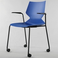 Chaise de conférence de bureau ergonomique empilable de qualité supérieure conforme à la norme ANSI/BIFMA