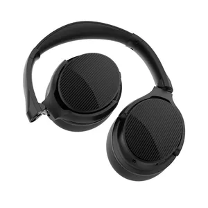Écouteurs bluetooth pliables 7.1, casque de jeu de bureau pour téléphone portable ou ordinateur, dos souple de l'oreille