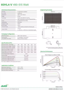 Solar 490W-515W N-type | Rainproof & Resistant, Design for Stable Solar Power Generation - Product Image 6