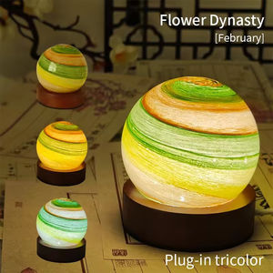 <span class=keywords><strong>Lampe</strong></span> <span class=keywords><strong>de</strong></span> <span class=keywords><strong>chevet</strong></span> USB boule <span class=keywords><strong>de</strong></span> cristal système solaire 3D avec veilleuse LED Galaxy Light Base en bois pour chambre veilleuse <span class=keywords><strong>de</strong></span> décembre - Product Image 6