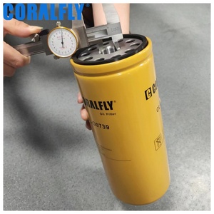 ไส้กรองน้ำมันหล่อลื่น LF667 1R-0739 P554004 สำหรับรถขุดหนัก เครื่องยนต์ดีเซล ให้การกรองที่มีประสิทธิภาพสูง - Product Image 5