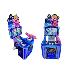 Máquina de juego de disparos para niños Ultra Fire Power, máquina de juego de disparos que funciona con monedas, juego de disparos de <span class=keywords><strong>2</strong></span> jugadores Aliens - Product Image 4