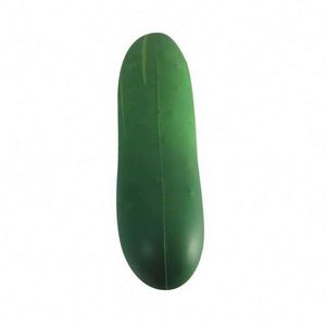 Balle anti-stress promotionnelle en forme de cornichon, logo personnalisé, jouets en mousse PU en forme de cornichons - Product Image 4