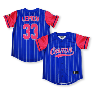 Ropa de béisbol personalizada, logotipo bordado, diseño vintage, venta al por mayor, camiseta de béisbol en blanco - Product Image 1
