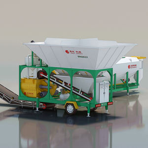 Pabrik Pencampur Beton Mobile Laris Manis, Mesin Mixer Semen Kering Basah Sederhana Kecil, Peralatan Lini Produksi Beton Siap Pakai - Product Image 4