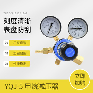 Régulateur de pression de méthane YQJ-5, régulateur de gaz monophasé, fabriqué à Shanghai - Product Image 5