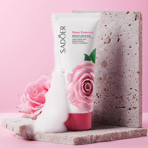 Commercio all'ingrosso di Aloe Vera essenza idratante controllo olio detergente viso lavaggio viso schiumogeno <span class=keywords><strong>Mousse</strong></span> detergente - Product Image 2
