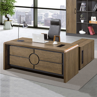Mobilier de Bureau Moderne de Gros, Bureau de Direction de Luxe en L