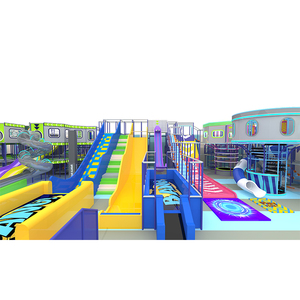 Qiaoqiao - Solución Llave en Mano de 9000 m² para Parques Infantiles Comerciales Interiores, Equipamiento Personalizado para Parques de Diversiones para Niños - Product Image 1