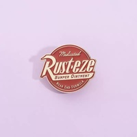 En gros, Pin's en émail Fallout en métal, motif bouchon de bouteille de Coca rouge, multifonctionnel, broche en métal de dessin animé pour fans